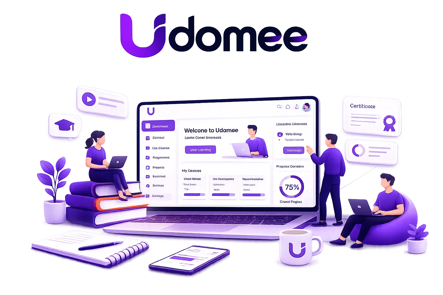 Udomee Freelancing by Nurjaman